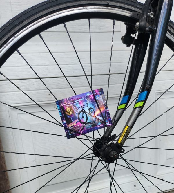 Spoke Card #3 “The Street Ninja” – Fixed Gear Front Design